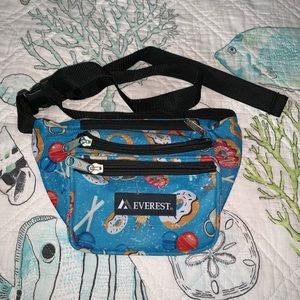 Everest Signature Pattern Waist Pack (Fanny Pack)
